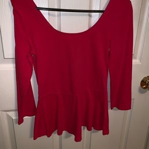 Peplum style express Top